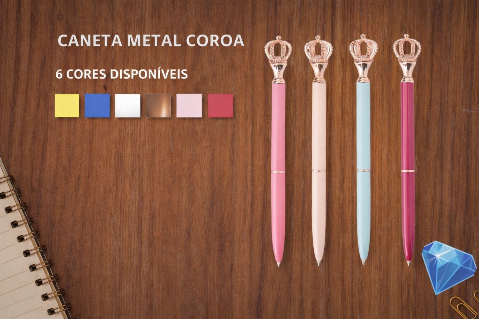 Canetas de Coroa